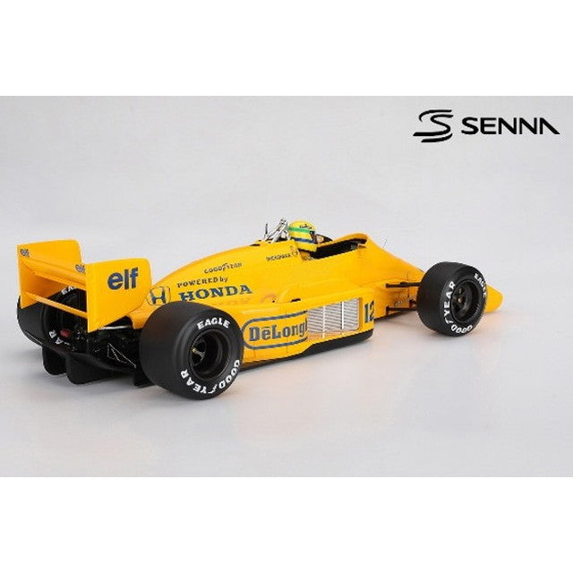 【予約安心出荷】[MDL] 1/12 ロータス 99T モナコグランプリ 1987 優勝車 #12 アイルトン・セナ 完成品 ミニカー(TSM120016) TSM(トゥルースケールミニチュアズ)(2025年12月)