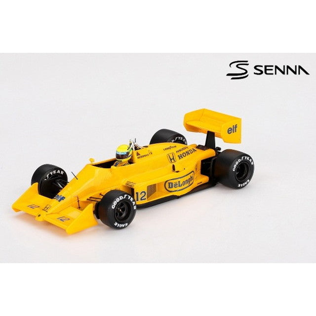 【予約安心出荷】[MDL] 1/43 ロータス 99T モナコグランプリ 1987 優勝車 #12 アイルトン・セナ 完成品 ミニカー(TSM430892) TSM(トゥルースケールミニチュアズ)(2025年11月)