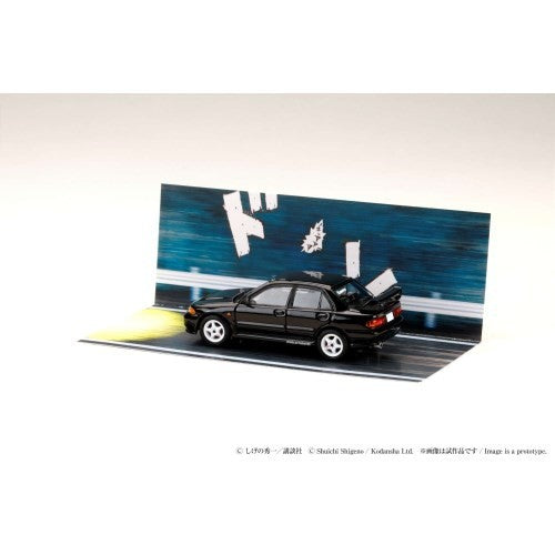 【新品】【お取り寄せ】[MDL] 1/64 Mitsubishi Lancer RS Evolution(ランサーRSエボリューション) III / 須藤京一 VS 高橋涼介 頭文字D(イニシャルD) 完成品 ミニカー(HJDMD004) ホビージャパン(20251130)