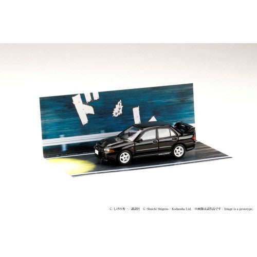 【新品】【お取り寄せ】[MDL] 1/64 Mitsubishi Lancer RS Evolution(ランサーRSエボリューション) III / 須藤京一 VS 高橋涼介 頭文字D(イニシャルD) 完成品 ミニカー(HJDMD004) ホビージャパン(20251130)