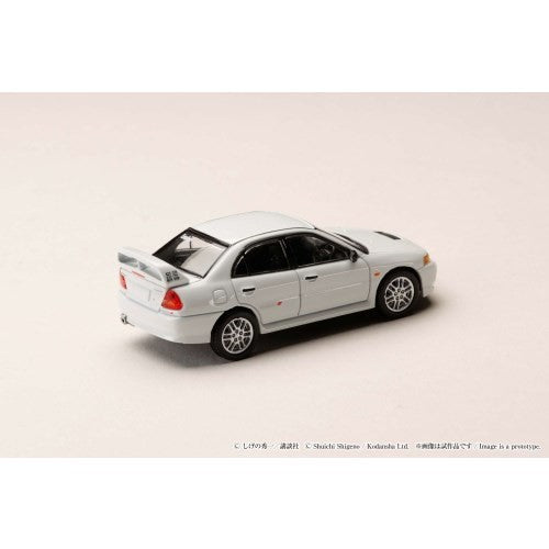 【新品】【お取り寄せ】[MDL] 1/64 Mitsubishi Lancer RS Evolution(ランサーRSエボリューション) IV / 岩城清次 VS 藤原拓海 頭文字D(イニシャルD) 完成品 ミニカー(HJDMD005) ホビージャパン(20251128)