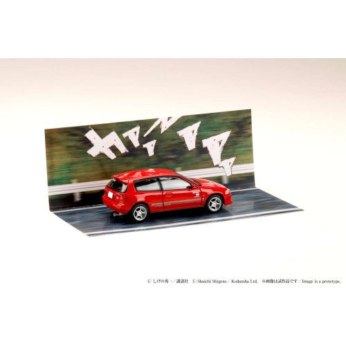 【予約安心出荷】[MDL] 1/64 Honda CIVIC(シビック)(EG6) 妙義 Night Kids / 庄司慎吾 VS 藤原拓海 頭文字D(イニシャルD) 完成品 ミニカー(HJDMD006) ホビージャパン(2025年12月)