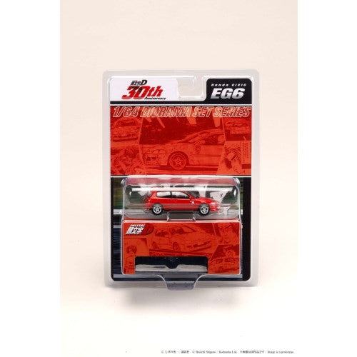 【予約安心出荷】[MDL] 1/64 Honda CIVIC(シビック)(EG6) 妙義 Night Kids / 庄司慎吾 VS 藤原拓海 頭文字D(イニシャルD) 完成品 ミニカー(HJDMD006) ホビージャパン(2025年12月)
