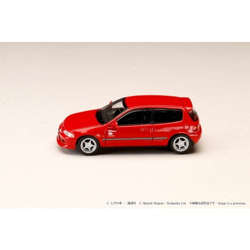 【予約安心出荷】[MDL] 1/64 Honda CIVIC(シビック)(EG6) 妙義 Night Kids / 庄司慎吾 VS 藤原拓海 頭文字D(イニシャルD) 完成品 ミニカー(HJDMD006) ホビージャパン(2025年12月)