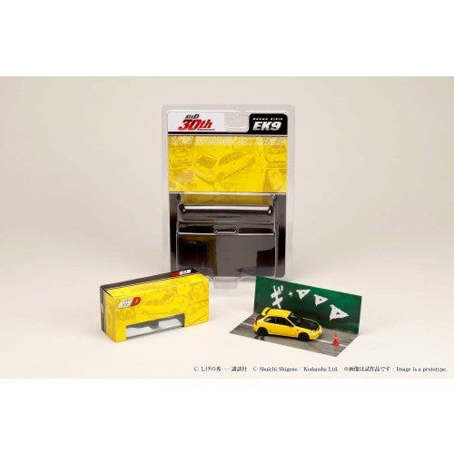 【新品】【お取り寄せ】[MDL] 1/64 Honda CIVIC(シビック)(EK9) 東堂塾 / 舘智幸 VS 藤原拓海 頭文字D(イニシャルD) 完成品 ミニカー(HJDMD007) ホビージャパン(20251220)