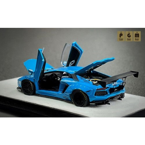 【予約安心出荷】[MDL] 1/64 LBWK(リバティウォーク) LP700-4 BB Blue 完成品 ミニカー(PGM-640413-1) PGM(プライベートグッズモデル)(2026年1月)