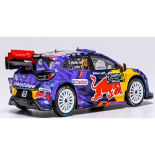 【予約安心出荷】[MDL] 1/43 フォード プーマ ラリー1 2025年 ラリーモンテカルロ #13 G.Munster/L.Louka 完成品 ミニカー(RAM974B) IXO Models(イクソモデルス)(2025年9月)