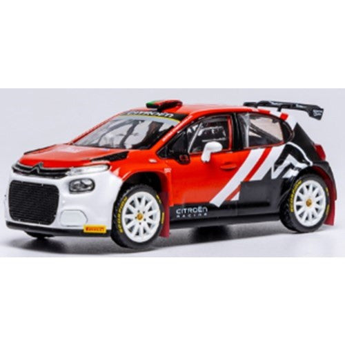 【予約安心出荷】[MDL] 1/18 シトロエン C3 ラリー2 2025年 ラリーファフェ テスト Lance Stroll/N.Pinto 完成品 ミニカー(RAM975BSP) IXO Models(イクソモデルス)(2025年9月)