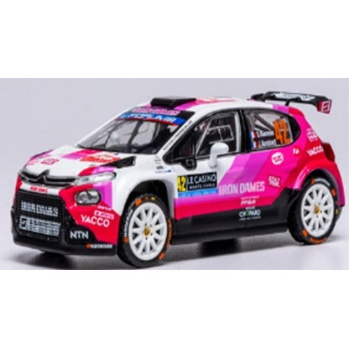 【予約安心出荷】[MDL] 1/18 シトロエン C3 ラリー2 2025年 ラリーモンテカルロ #42 S.Rumeau/J.Amblard 完成品 ミニカー(RAM976) IXO Models(イクソモデルス)(2025年9月)
