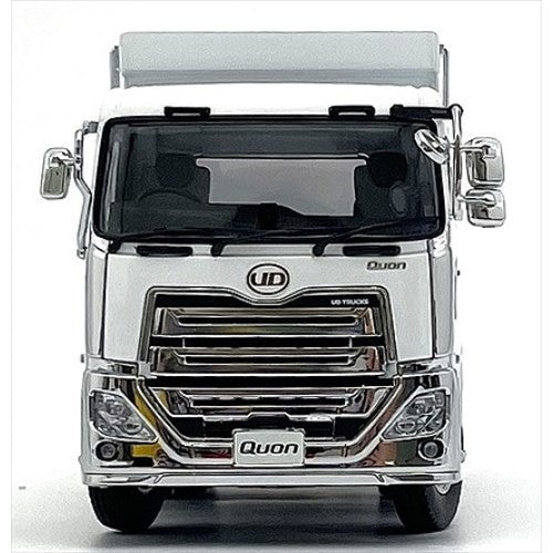 【予約安心出荷】[MDL] 1/43 UD TRUCKS QUON(UDトラックス クオン) KYOKUTOダンプ (ホワイト) 完成品 ミニカー(KS03940W) 京商(2025年9月)