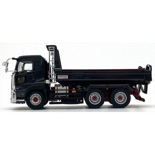 【予約安心出荷】[MDL] 1/43 UD TRUCKS QUON(UDトラックス クオン) KYOKUTOダンプ (ブラックメタリック) 完成品 ミニカー(KS03940BK) 京商(2025年9月)