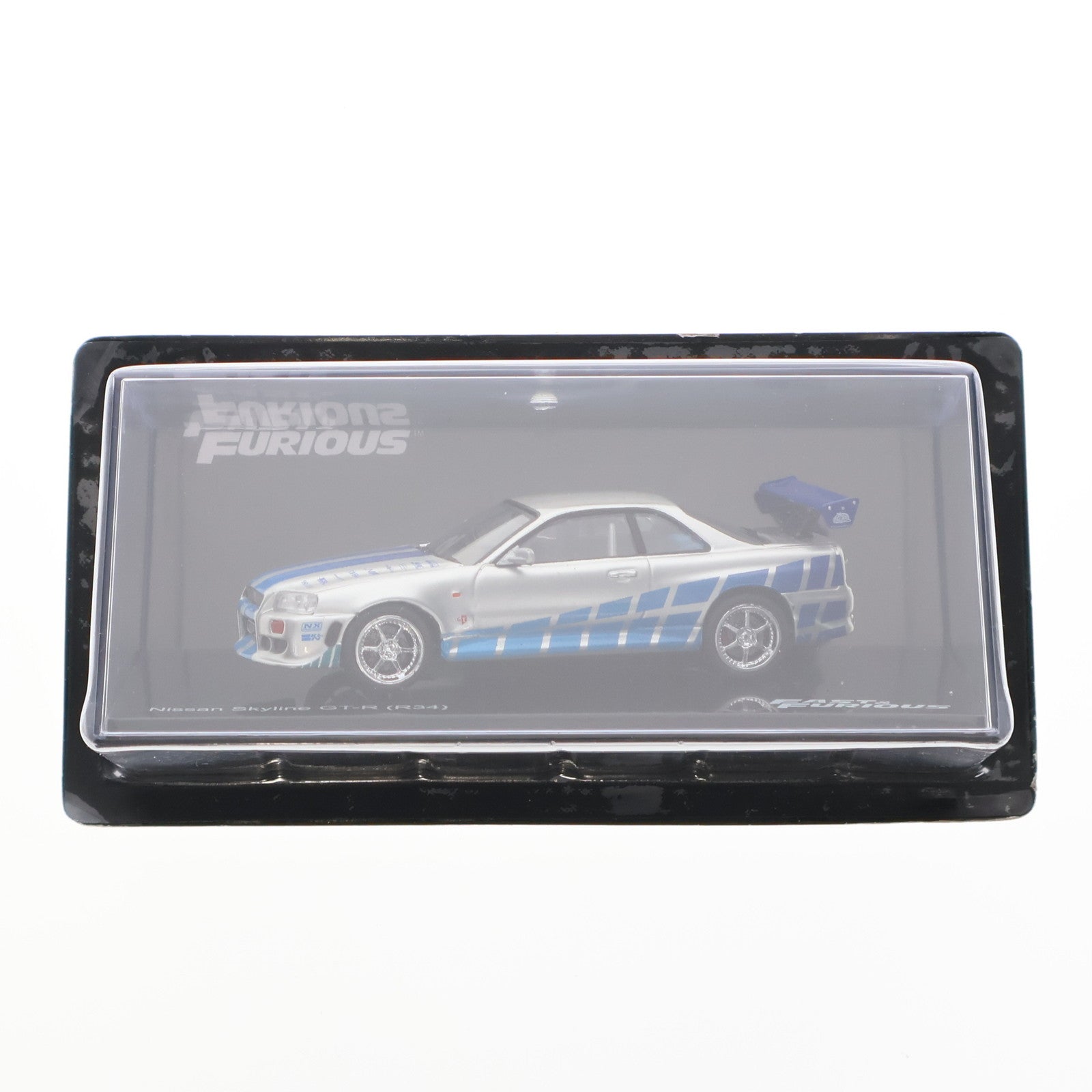 【中古即納】[MDL] (ミニカー単品) 1/43 Nissan Skyline(スカイライン) GT-R (R34) ワイルド・スピードX2 ワイルド・スピード カー コレクション 2号付録 完成品 ミニカー デアゴスティーニ・ジャパン(20240903)