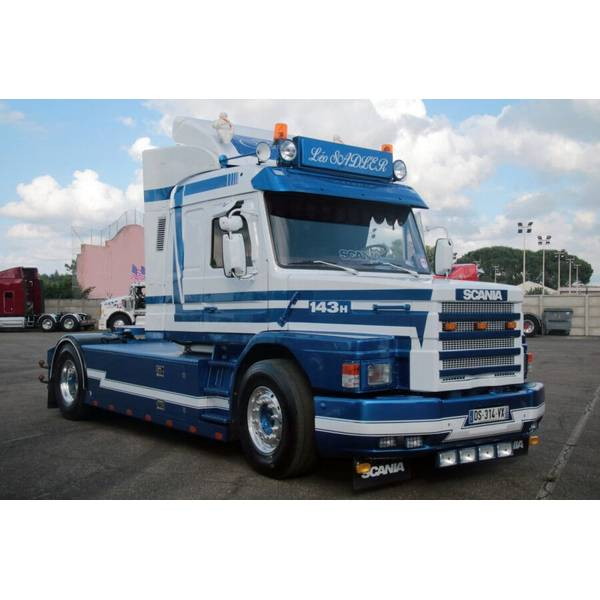 【予約安心出荷】[MDL] 1/50 Sadler SCANIA 3 SERIES TORPEDO STREAMLINE 4X2 完成品 ミニカー(01-5010) WSI MODELS(2026年5月)