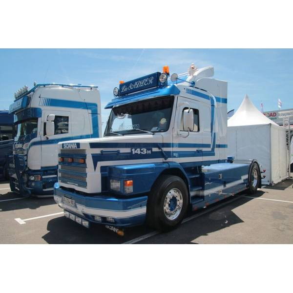 【予約安心出荷】[MDL] 1/50 Sadler SCANIA 3 SERIES TORPEDO STREAMLINE 4X2 完成品 ミニカー(01-5010) WSI MODELS(2026年5月)