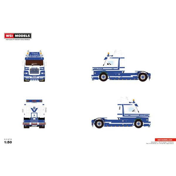 【予約安心出荷】[MDL] 1/50 Sadler SCANIA 3 SERIES TORPEDO STREAMLINE 4X2 完成品 ミニカー(01-5010) WSI MODELS(2026年5月)