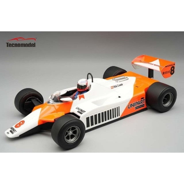【予約安心出荷】[MDL] 1/18 マクラーレン MP4/1B イギリスGP 1982 優勝車 #8 Niki Lauda ドライバーフィギュア付き 完成品 ミニカー(TMD18-466A) Tecnomodel(テクノモデル)(2026年4月)