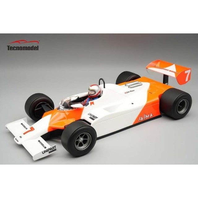 【予約安心出荷】[MDL] 1/18 マクラーレン MP4/1B モナコGP 1982 #7 John Watson ドライバーフィギュア付き 完成品 ミニカー(TMD18-466D) Tecnomodel(テクノモデル)(2026年4月)