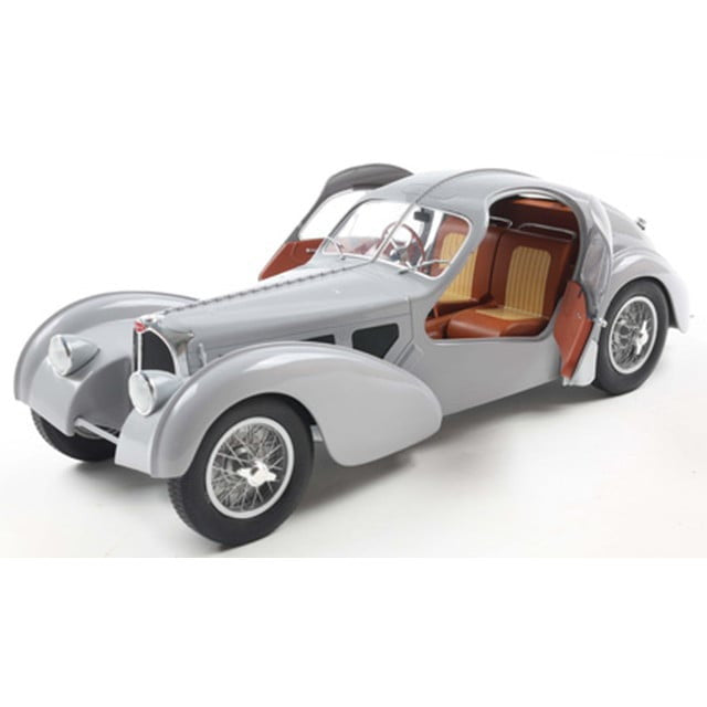 【予約安心出荷】[MDL] 1/18 ブガッティ アトランティック タイプ 57SC 1937(マットシルバー) 完成品 ミニカー(S1802106) solido(ソリド)(2026年3月)