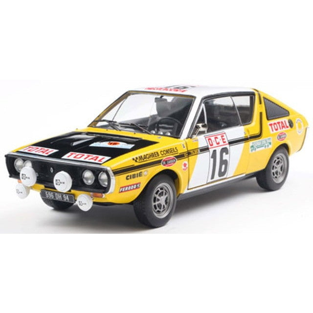 【予約安心出荷】[MDL] 1/18 ルノー 17 フェーズ 1 ラリー・デュ・マロック 1976 #16 完成品 ミニカー(S1803709) solido(ソリド)(2026年3月)