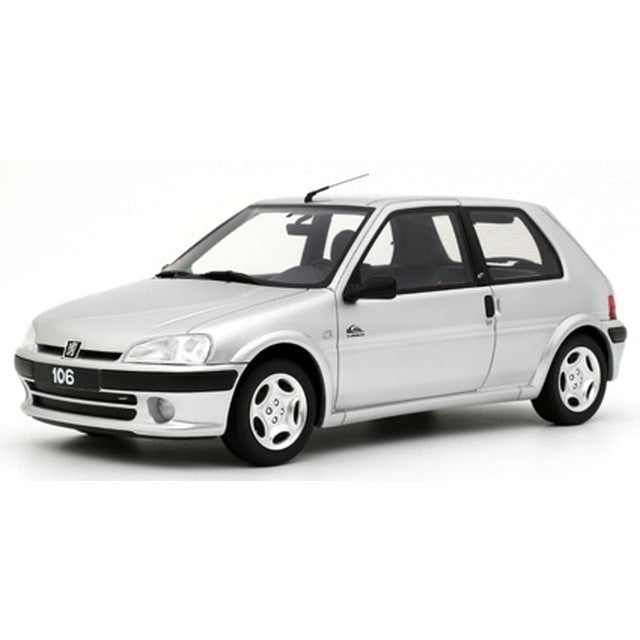 【予約安心出荷】[MDL] 1/18 プジョー 106 クイックシルバー 2000(シルバー) 完成品 ミニカー(OTM1177) OttO mobile(オットーモビル)(2025年11月)