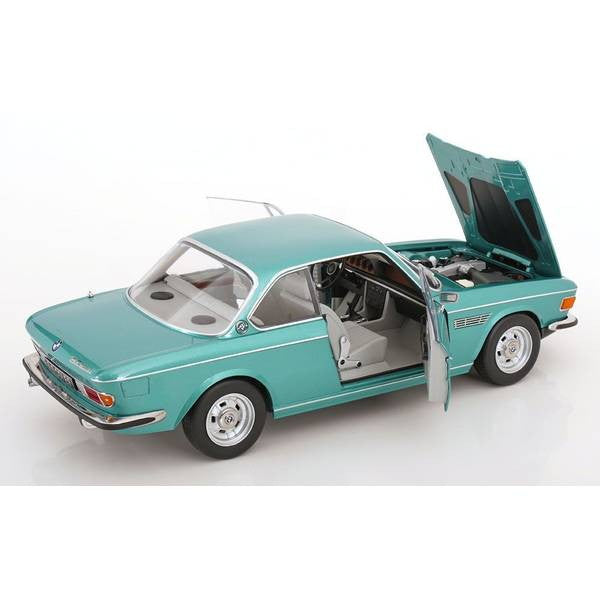 【予約安心出荷】[MDL] 1/12 BMW 3.0 CSI E9 1971(ターコイズメタリック/アルミホイール) 完成品 ミニカー(KKDC120191) KK scale(ケーケースケール)(2026年3月)