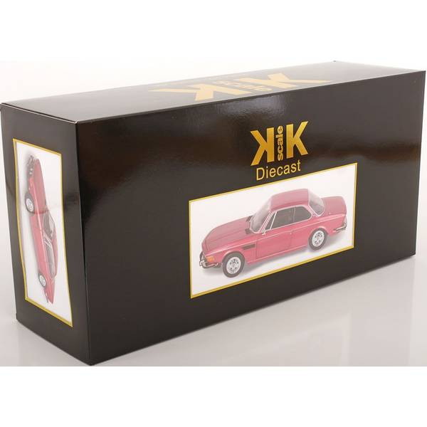 【予約安心出荷】[MDL] 1/12 BMW 3.0 CSI E9 1971(レッドメタリック/アルミホイール) 完成品 ミニカー(KKDC120192) KK scale(ケーケースケール)(2026年3月)