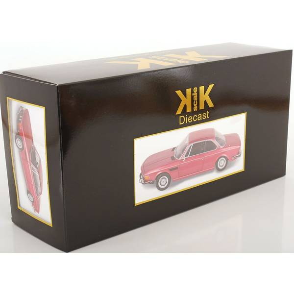 【予約安心出荷】[MDL] 1/12 BMW 3.0 CSI E9 1971(レッドメタリック/アルピナホイール) 完成品 ミニカー(KKDC120192A) KK scale(ケーケースケール)(2026年3月)