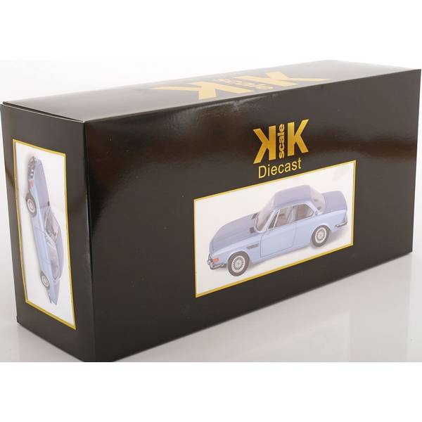 【予約安心出荷】[MDL] 1/12 BMW 3.0 CSI E9 1971(ライトブルーメタリック/アルピナホイール) 完成品 ミニカー(KKDC120193A) KK scale(ケーケースケール)(2026年3月)