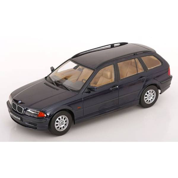 【予約安心出荷】[MDL] 1/18 BMW 3シリーズ E46 Touring 1999(ダークブルーメタリック) 完成品 ミニカー(KKDC181462) KK scale(ケーケースケール)(2026年3月)