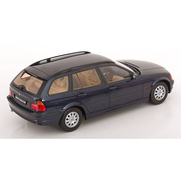 【予約安心出荷】[MDL] 1/18 BMW 3シリーズ E46 Touring 1999(ダークブルーメタリック) 完成品 ミニカー(KKDC181462) KK scale(ケーケースケール)(2026年3月)