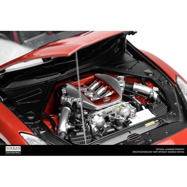 【予約安心出荷】[MDL] 1/18 日産 GT-R(R35) Track Edition Engineered By NISMO 2020 Vibrant Red(ヴィブラントレッド) 完成品 ミニカー(M83511) MOTORHELIX(モーターヘリックス)(2025年9月)