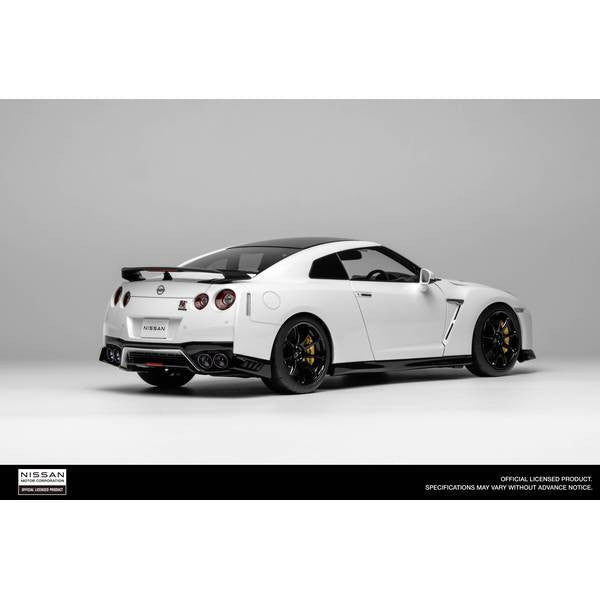 【予約安心出荷】[MDL] 1/18 日産 GT-R(R35) Track Edition Engineered By NISMO T-Spec 2022 Brilliant White Pearl(ブリリアントホワイトパール) 完成品 ミニカー(M83518) MOTORHELIX(モーターヘリックス)(2025年9月)