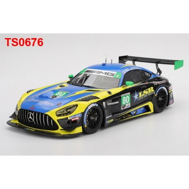 【予約安心出荷】[MDL] TOP SPEEDシリーズ 1/18 メルセデス AMG GT3 EVO IMSA デイトナ24時間 2025 #80 Lone Star Racing 完成品 ミニカー(TS0676) TSM(トゥルースケールミニチュアズ)(2025年12月)