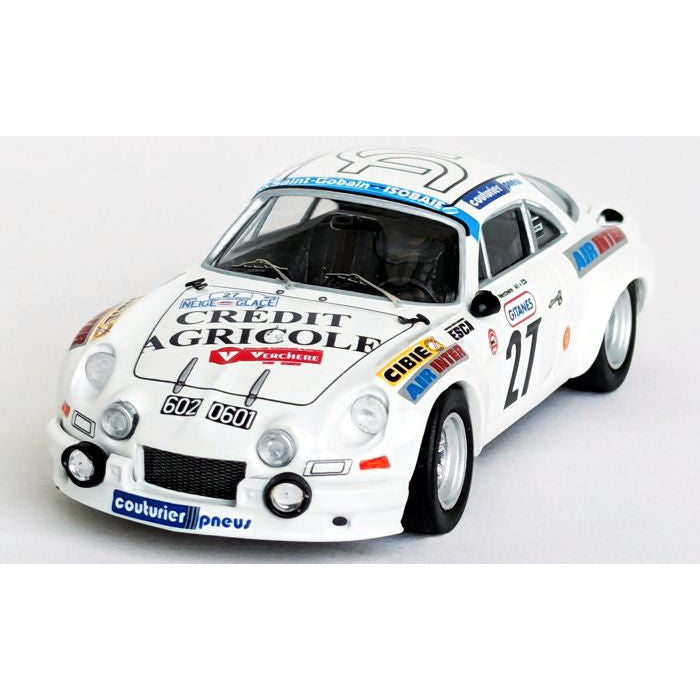 【予約安心出荷】[MDL] 1/43 アルピーヌルノー A110 1976年 Neige et Glace #27 Andre Verchere/Michel Grasset 完成品 ミニカー(RRfr98) Trofeu(トロフュー)(20251031)