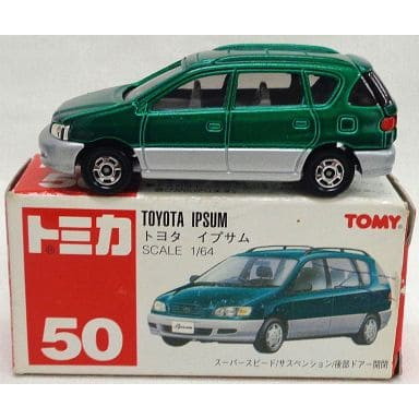 【中古即納】[MDL] トミカ No.50 1/64 トヨタ イプサム(グリーン/赤箱) 完成品 ミニカー トミー(19991231)
