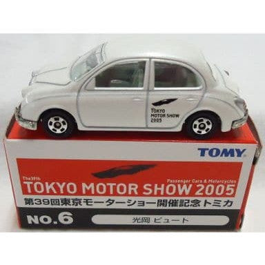 【中古即納】[MDL] 第39回東京モーターショー2005開催記念トミカ No.6 1/61 光岡 ビュート(ホワイト) 完成品 ミニカー トミー(20051019)