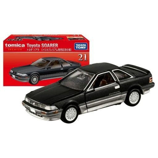 【中古即納】[MDL] トミカ No.21 1/63 トヨタ ソアラ トミカプレミアム発売記念仕様 完成品 ミニカー タカラトミー(20210116)
