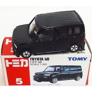 【中古即納】[MDL] トミカ No.5 1/60 トヨタ bB(ブラック/赤箱) 完成品 ミニカー トミー(19991231)