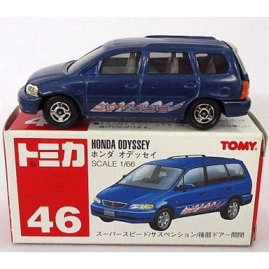 【中古即納】[MDL] トミカ No.46 1/66 ホンダ オデッセイ(ダークブルー/赤箱) 完成品 ミニカー トミー(19960630)