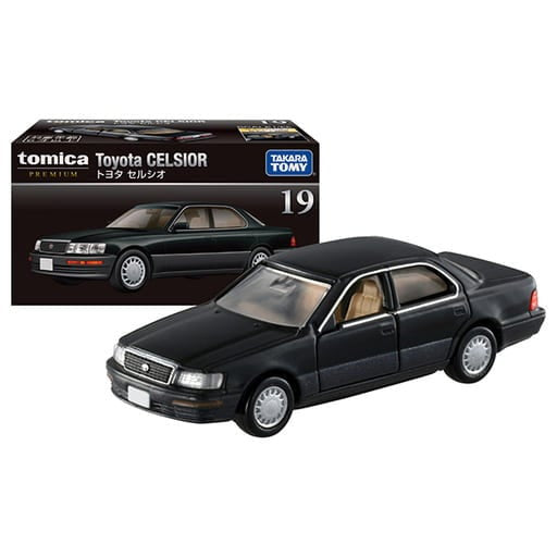 【中古即納】[MDL] トミカプレミアム No.19 トヨタ セルシオ 完成品 ミニカー タカラトミー(20210918)