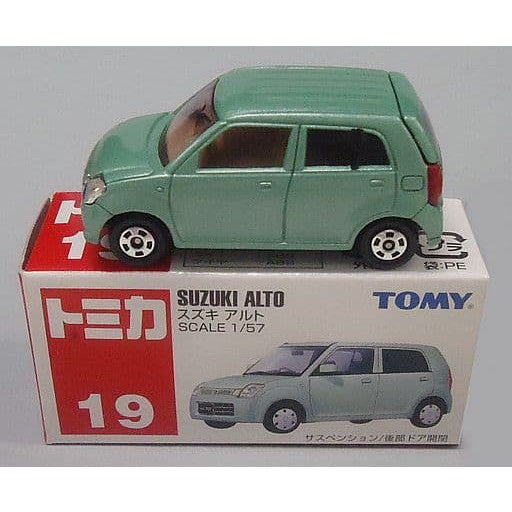【中古即納】[MDL] トミカ No.19 1/57 スズキ アルト(エメラルドグリーン) 完成品 ミニカー トミー(20050228)