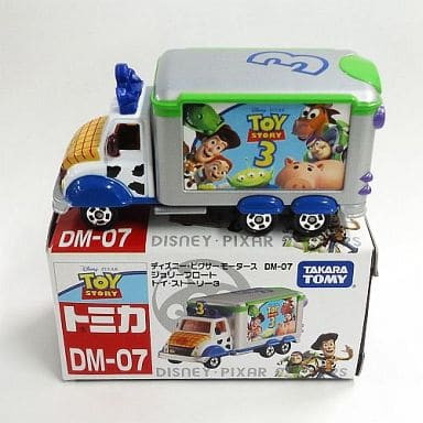【中古即納】[MDL] トミカ ディズニー・ピクサーモータース DM-07 ジョリーフロート(ホワイト×オレンジ トイ・ストーリー3 完成品 ミニカー タカラトミー(20120602)