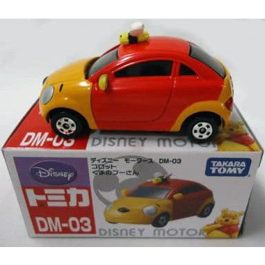 【中古即納】[MDL] トミカ ディズニーモータース DM-03 コロット(イエロー×レッド) くまのプーさん 完成品 ミニカー タカラトミー(20080717)