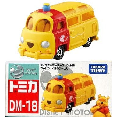 【中古即納】[MDL] トミカ ディズニーモータース DM-18 ワームン くまのプーさん 完成品 ミニカー タカラトミー(20150716)