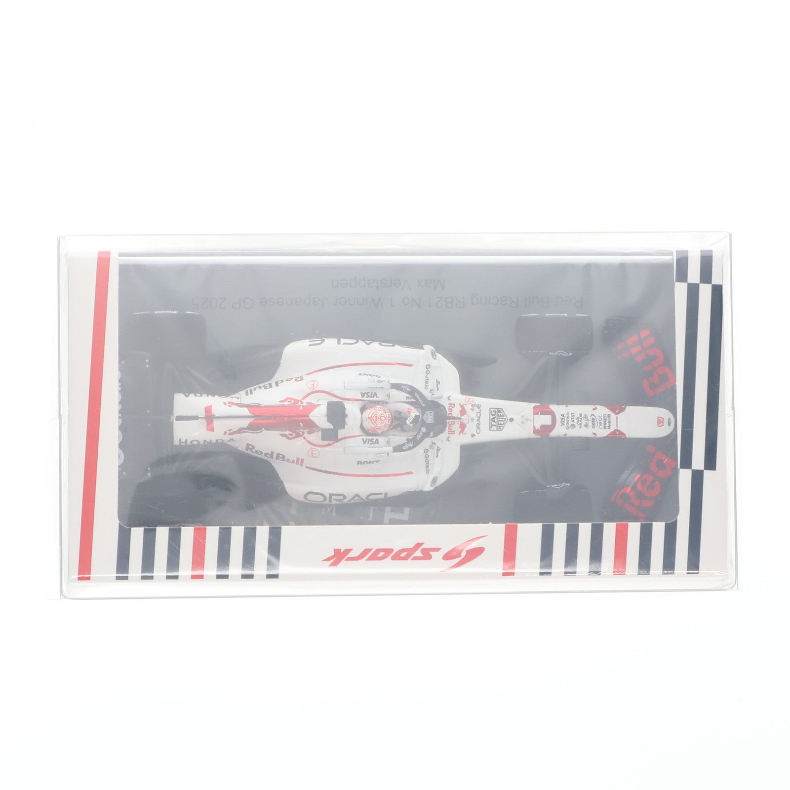 【中古即納】[MDL] 1/43 Red Bull Racing RB21 Oracle Red Bull Racing Winner Japanese GP 2025 Max Verstappen #1 完成品 ミニカー(S9594) SPARK(スパーク)(20250831)