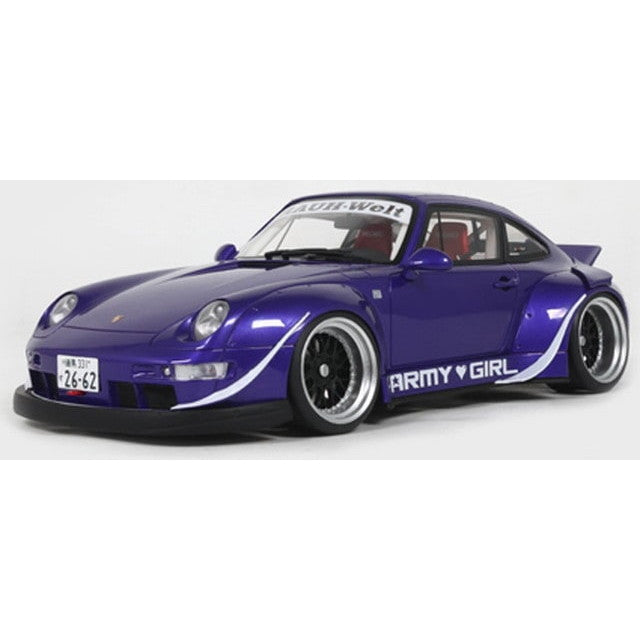【予約安心出荷】[MDL] 1/18 RWB ARMY GIRL 2015(パープル) 完成品 ミニカー(GTS562) GTスピリット(2026年4月)