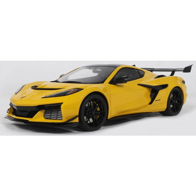【予約安心出荷】[MDL] 1/18 シボレー コルベット C8 ZR1 2025(イエロー) 完成品 ミニカー(GTS528) GTスピリット(2026年4月)