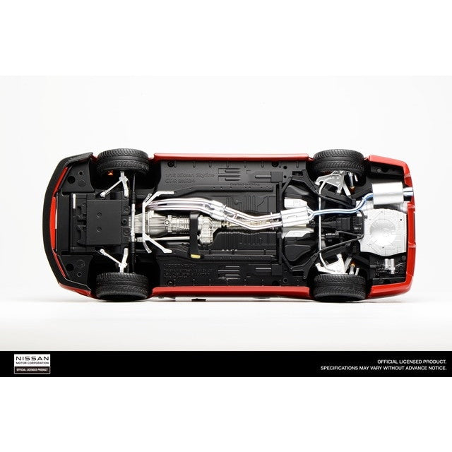 【新品即納】[MDL] 1/18 Nissan SKYLINE(ニッサン スカイライン) GT-R (R34) CUSTOMIZED VERSION(アクティブレッド) 完成品 ミニカー(M83411) MOTORHELIX(モーターヘリックス)(20251021)