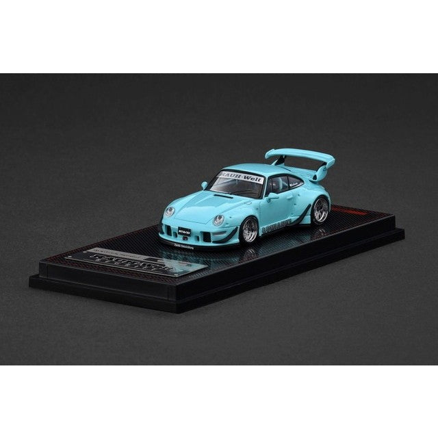 【新品】【お取り寄せ】[MDL] 1/64 RWB 993 Blue Green(ブルーグリーン) 完成品 ミニカー(IG3872) ignition model(イグニッションモデル)(20260228)
