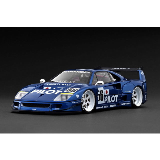 【予約安心出荷】[MDL] 1/18 LB-WORKS 40 Blue Metallic(ブルーメタリック) 完成品 ミニカー(IG3753) ignition model(イグニッションモデル)(2026年4月)